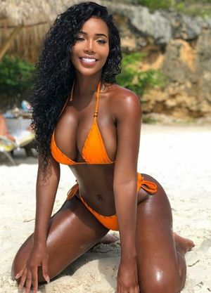 sexy black girl on girl